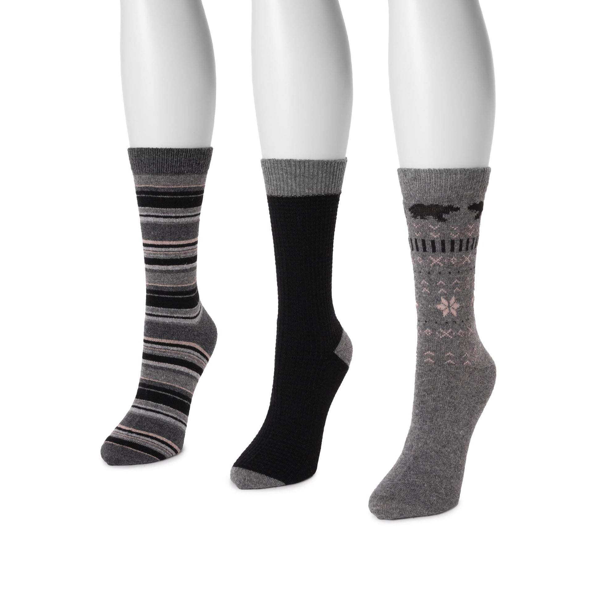 Muk Luks 9 Pair Pack 8" Boot Socks