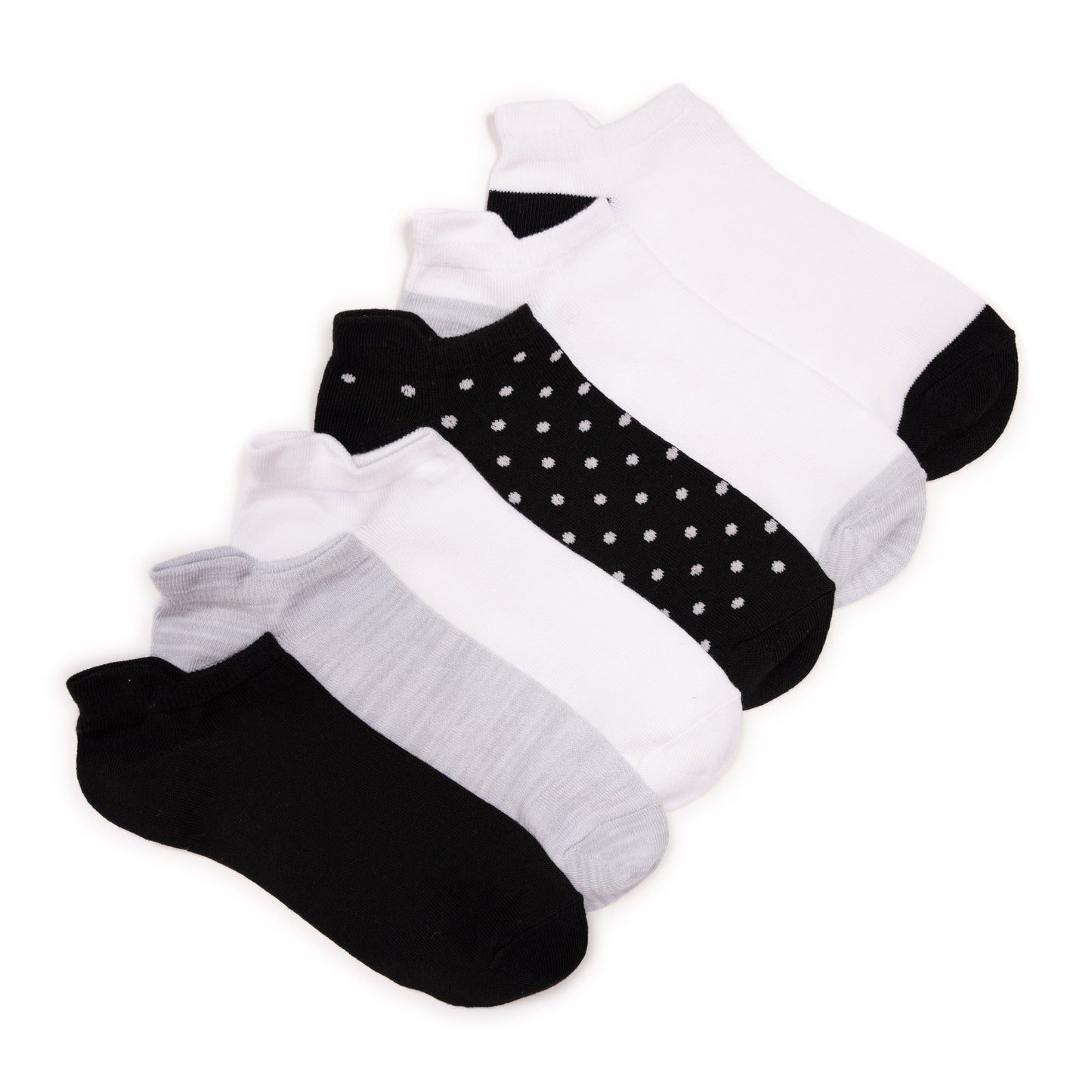 Muk Luks Sporty Ankle Sock 6 Pack