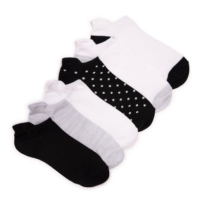 Muk Luks Sporty Ankle Sock 6 Pack