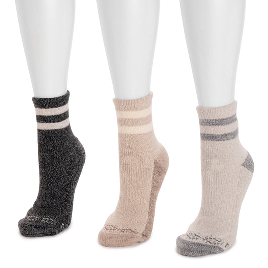Muk Luks 6 Pack Dream Step Mini Crew Sock
