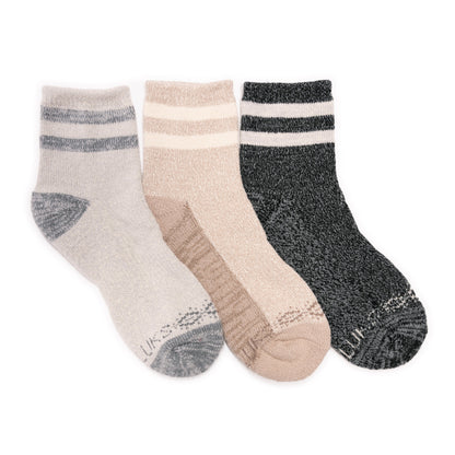 Muk Luks 6 Pack Dream Step Mini Crew Sock