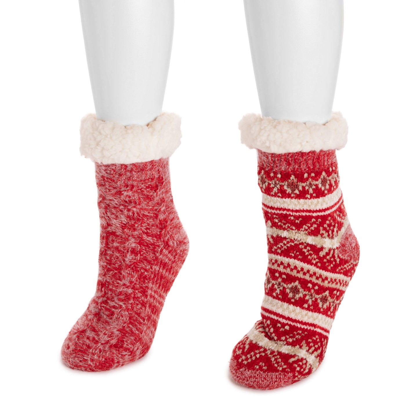Cherry Flurry Red Chenille,S/M (5-7)