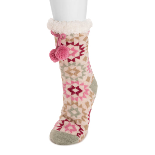 Muk Luks 1 Pair Pack Tall Cabin Sock