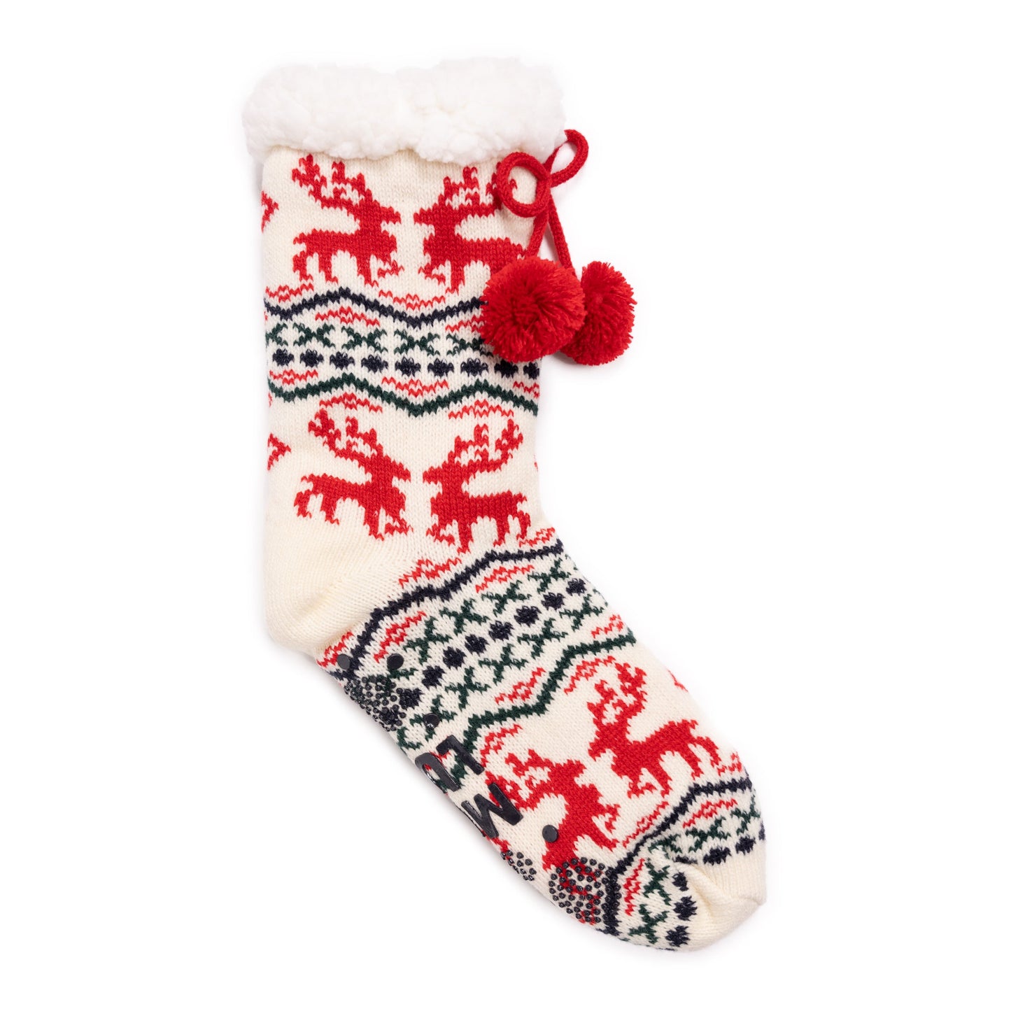 Muk Luks 1 Pair Pack Tall Cabin Sock