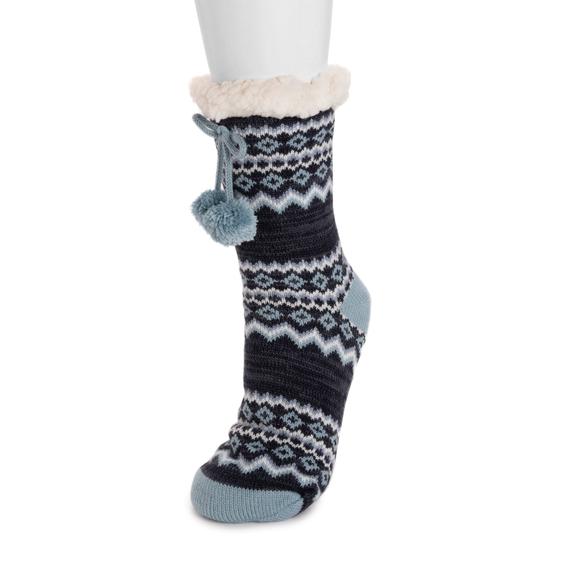 Muk Luks 1 Pair Pack Tall Cabin Sock