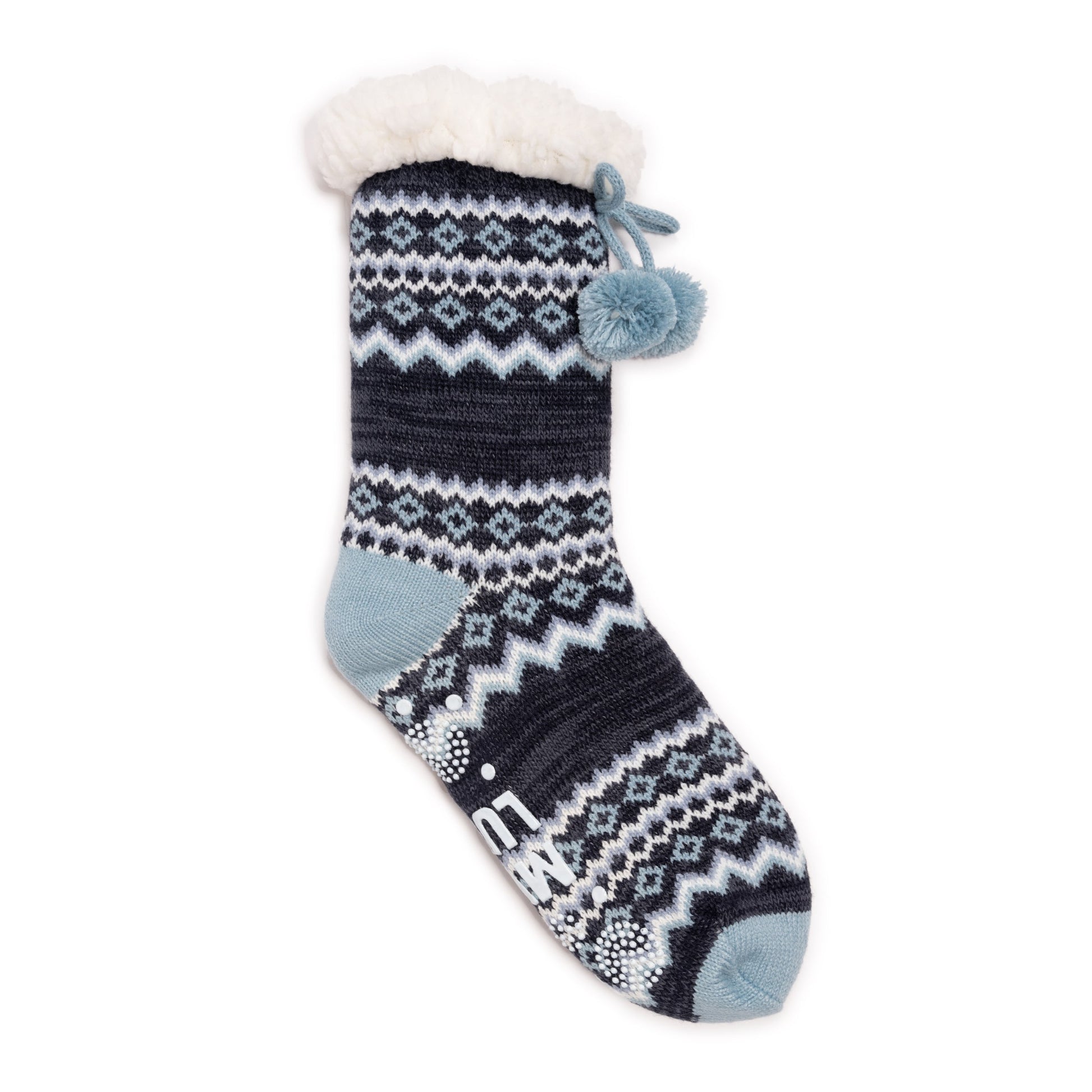 Muk Luks 1 Pair Pack Tall Cabin Sock