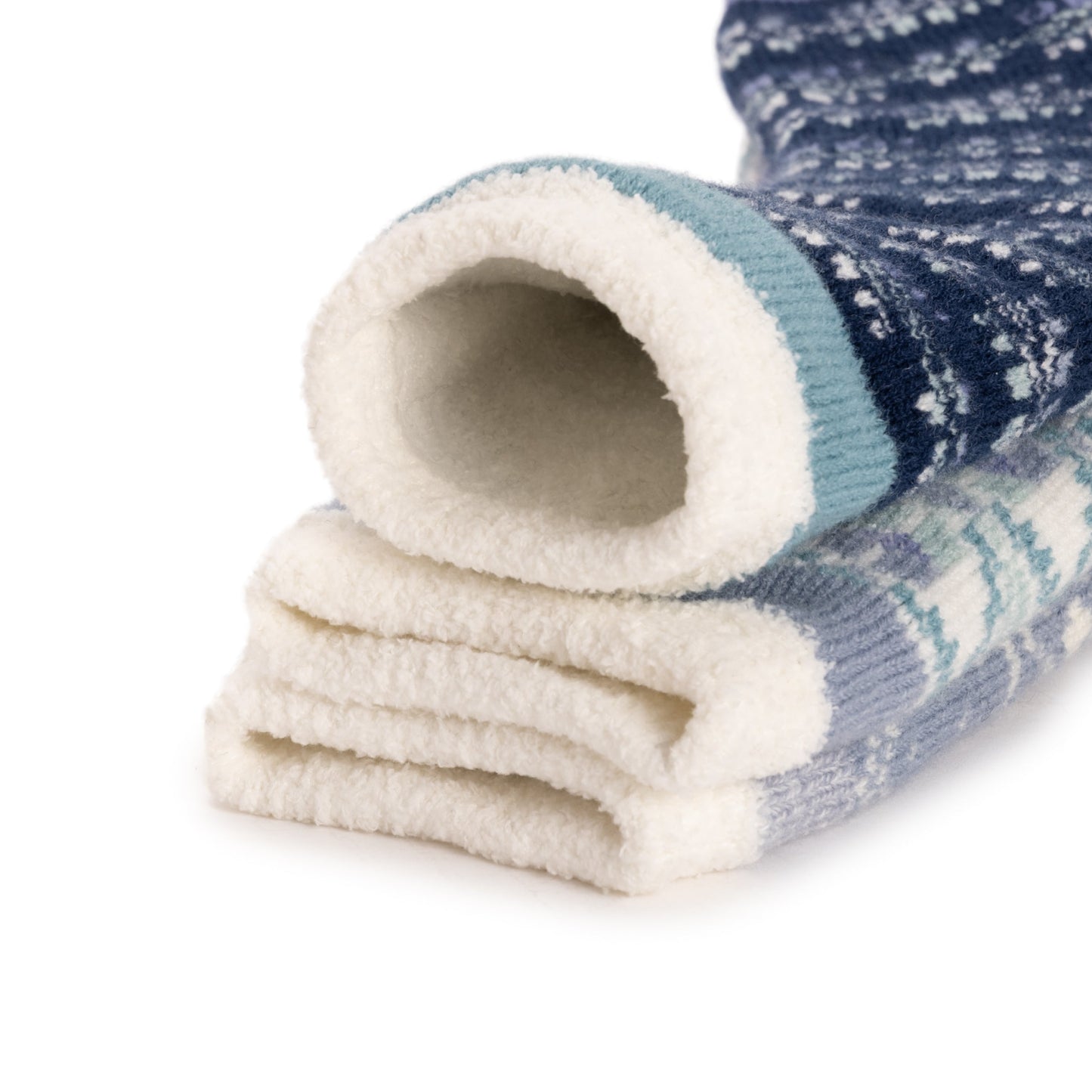 Muk Luks Tall Cozy Lined Lounge Sock 3 Pack