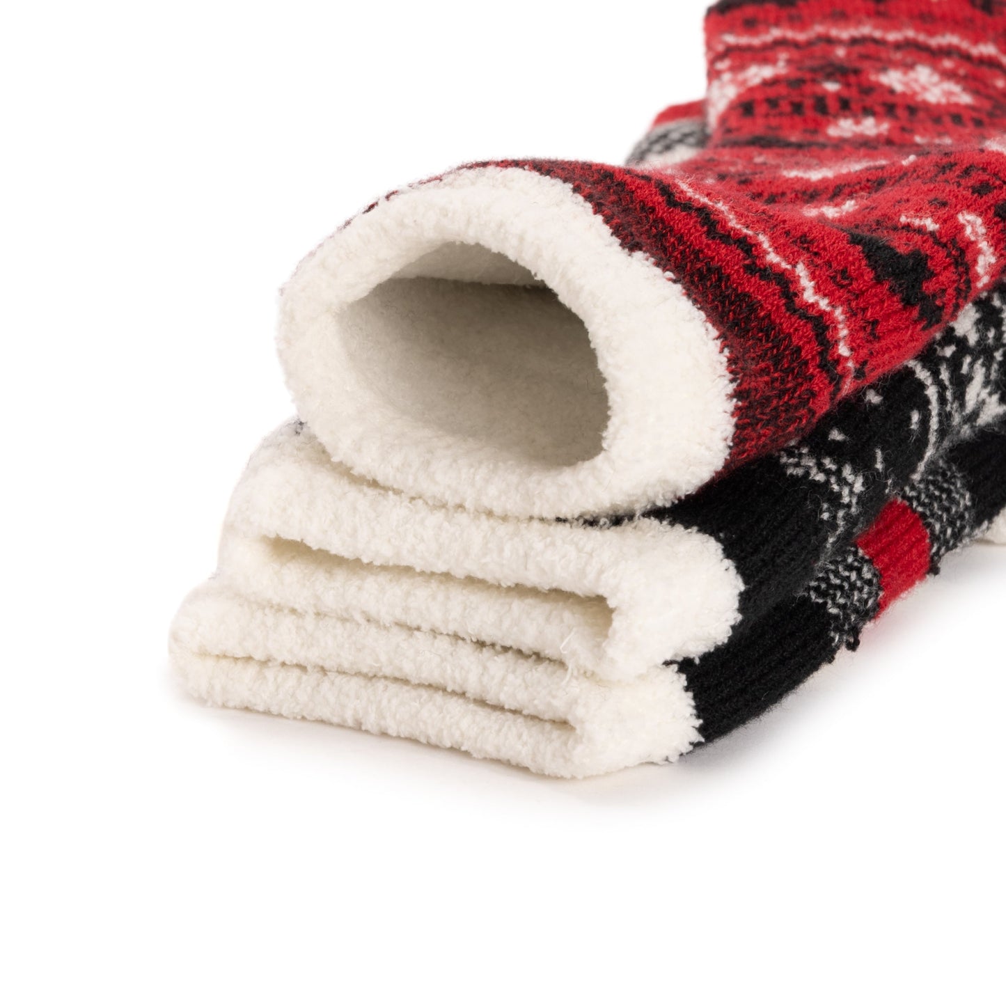 Muk Luks Tall Cozy Lined Lounge Sock 3 Pack