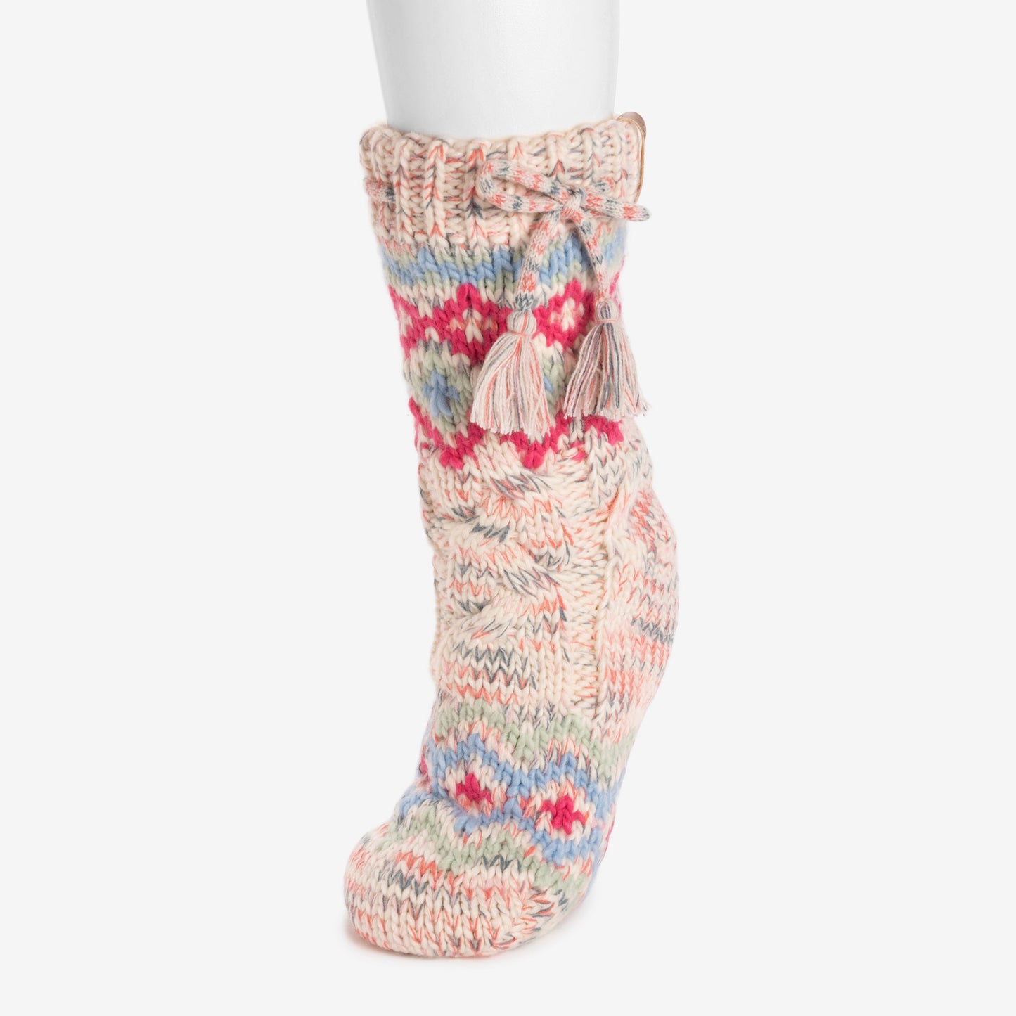 Muk Luks Luxe Marl Cottage Socks