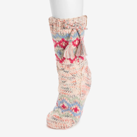 Muk Luks Luxe Marl Cottage Socks