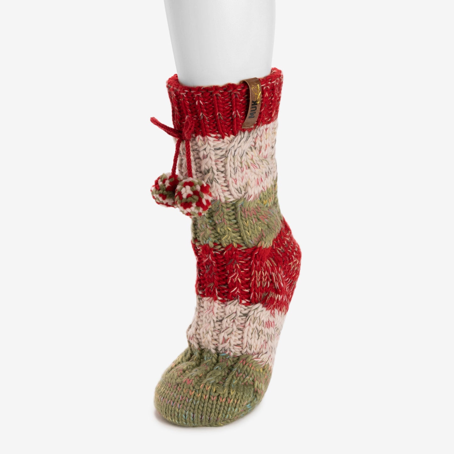 Muk Luks Luxe Novelty Tall Cottage Socks