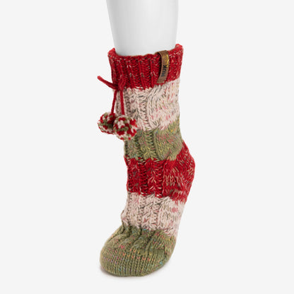 Muk Luks Luxe Novelty Tall Cottage Socks