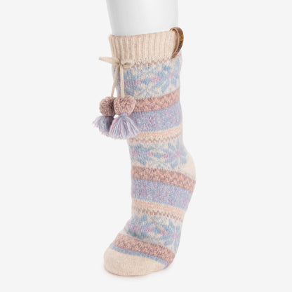 Muk Luks Luxe Tall Cottage Socks