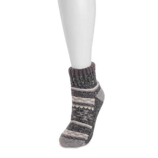 Muk Luks Heat Retainer Mini Crew Sock