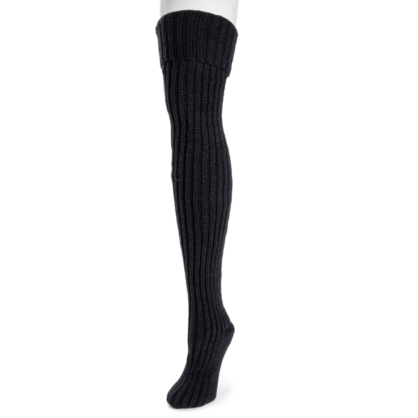 Muk Luks Chunky Ribbed Over the Knee Socks