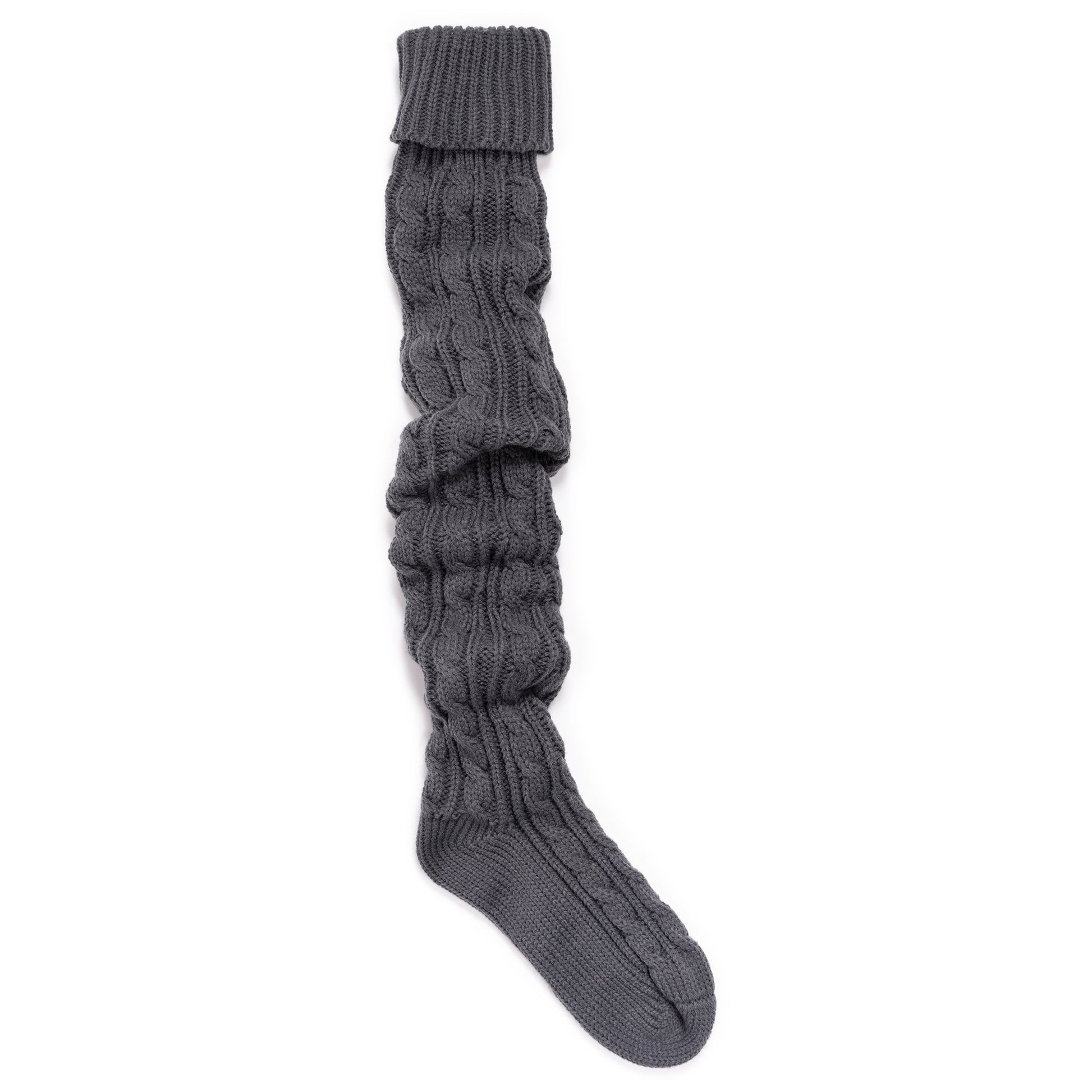 Muk Luks Chunky Cable Knit Over the Knee Socks