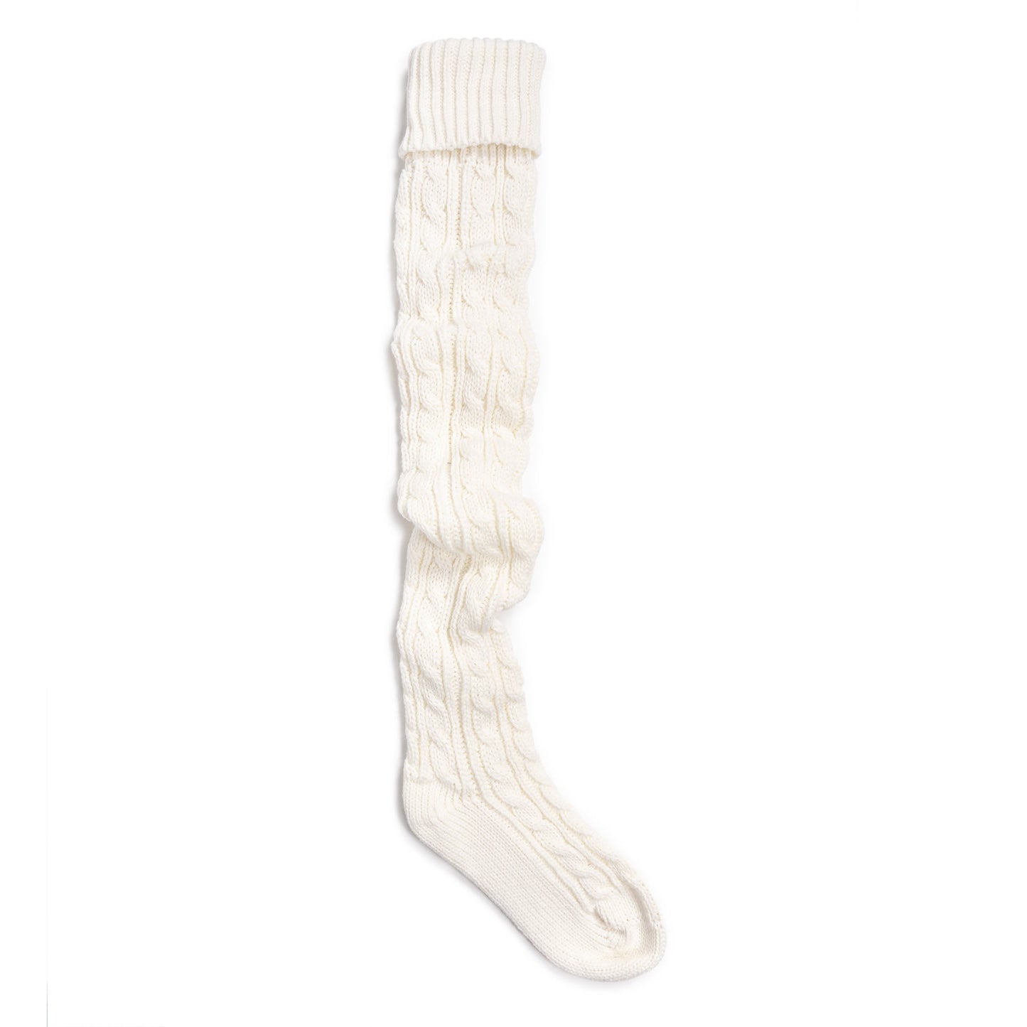Muk Luks Chunky Cable Knit Over the Knee Socks