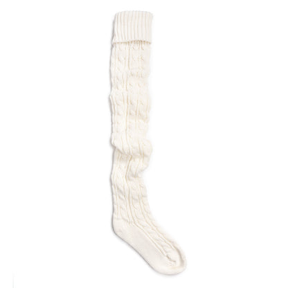 Muk Luks Chunky Cable Knit Over the Knee Socks