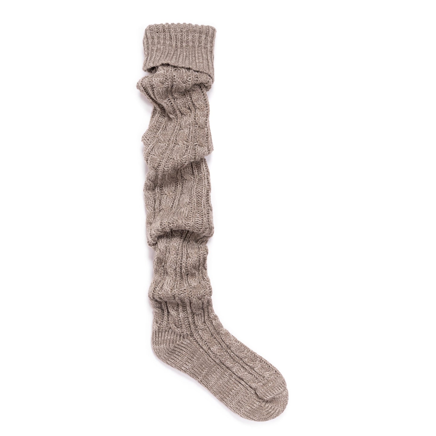 Muk Luks Chunky Cable Knit Over the Knee Socks