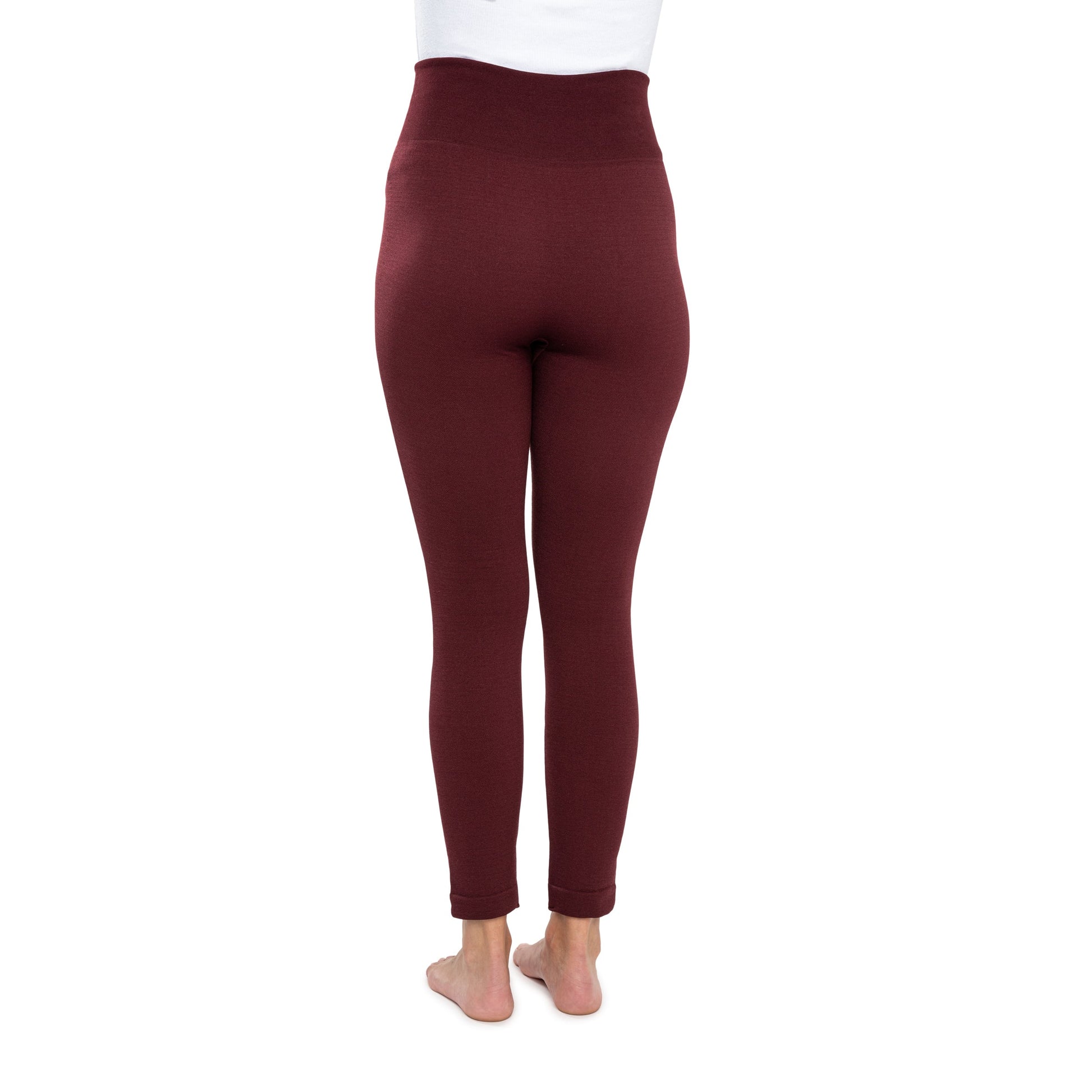 Muk Luks Fleece Lined Leggings with Wide Waistband