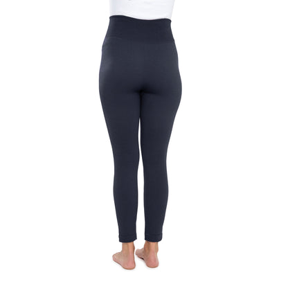 Muk Luks Fleece Lined Leggings with Wide Waistband