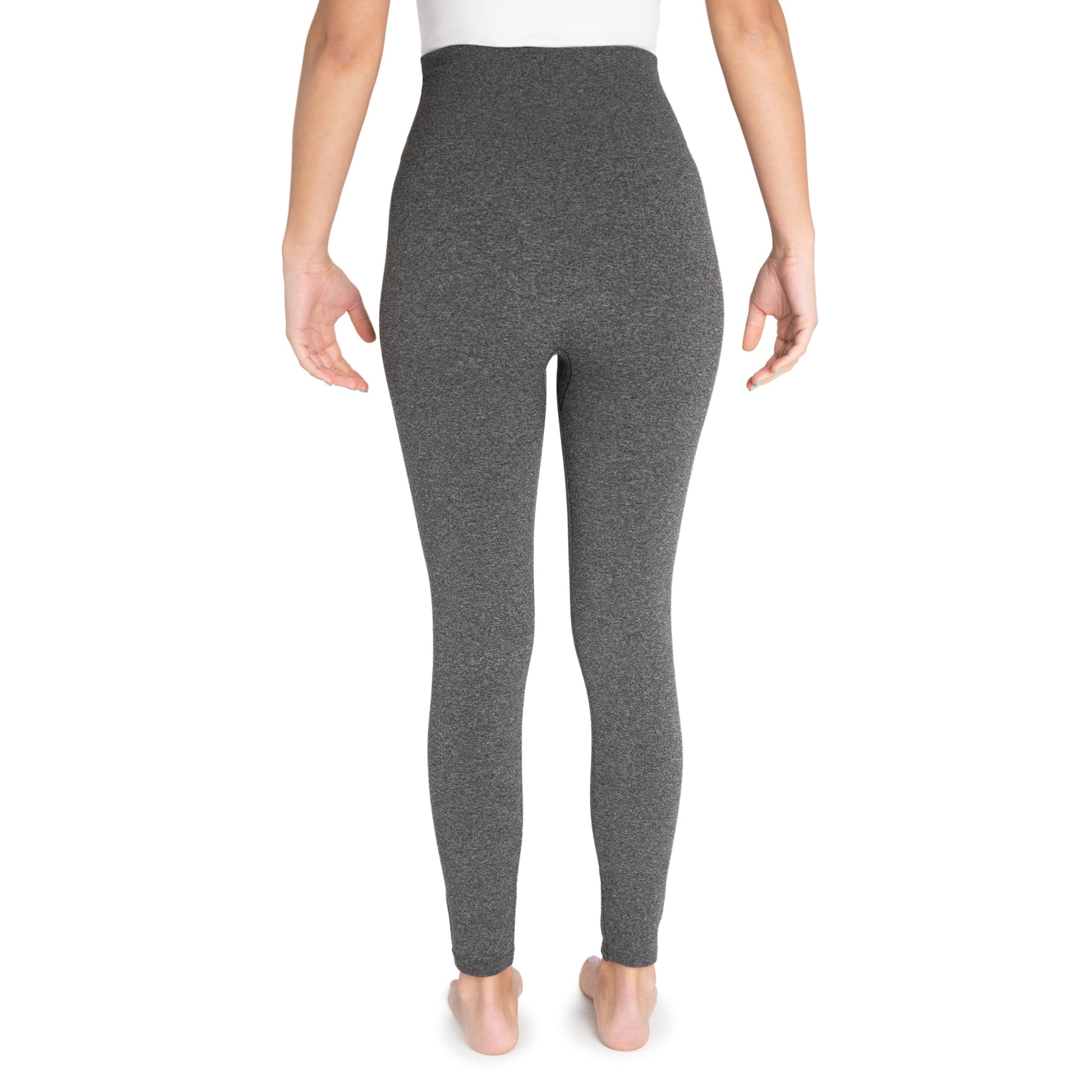 Muk Luks Fleece Lined Leggings with Wide Waistband