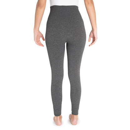 Muk Luks Fleece Lined Leggings with Wide Waistband