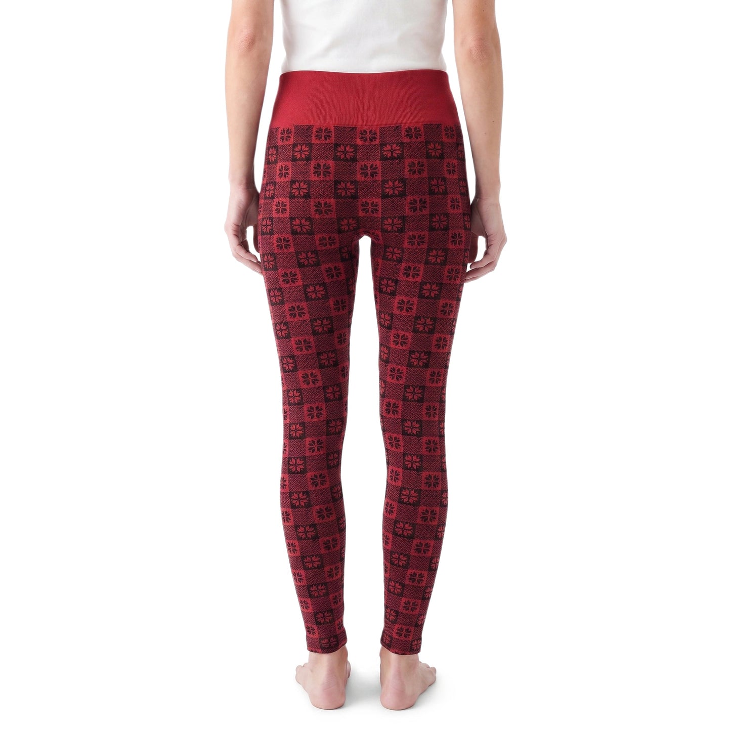 Muk Luks Fleece Lined Leggings with Wide Waistband