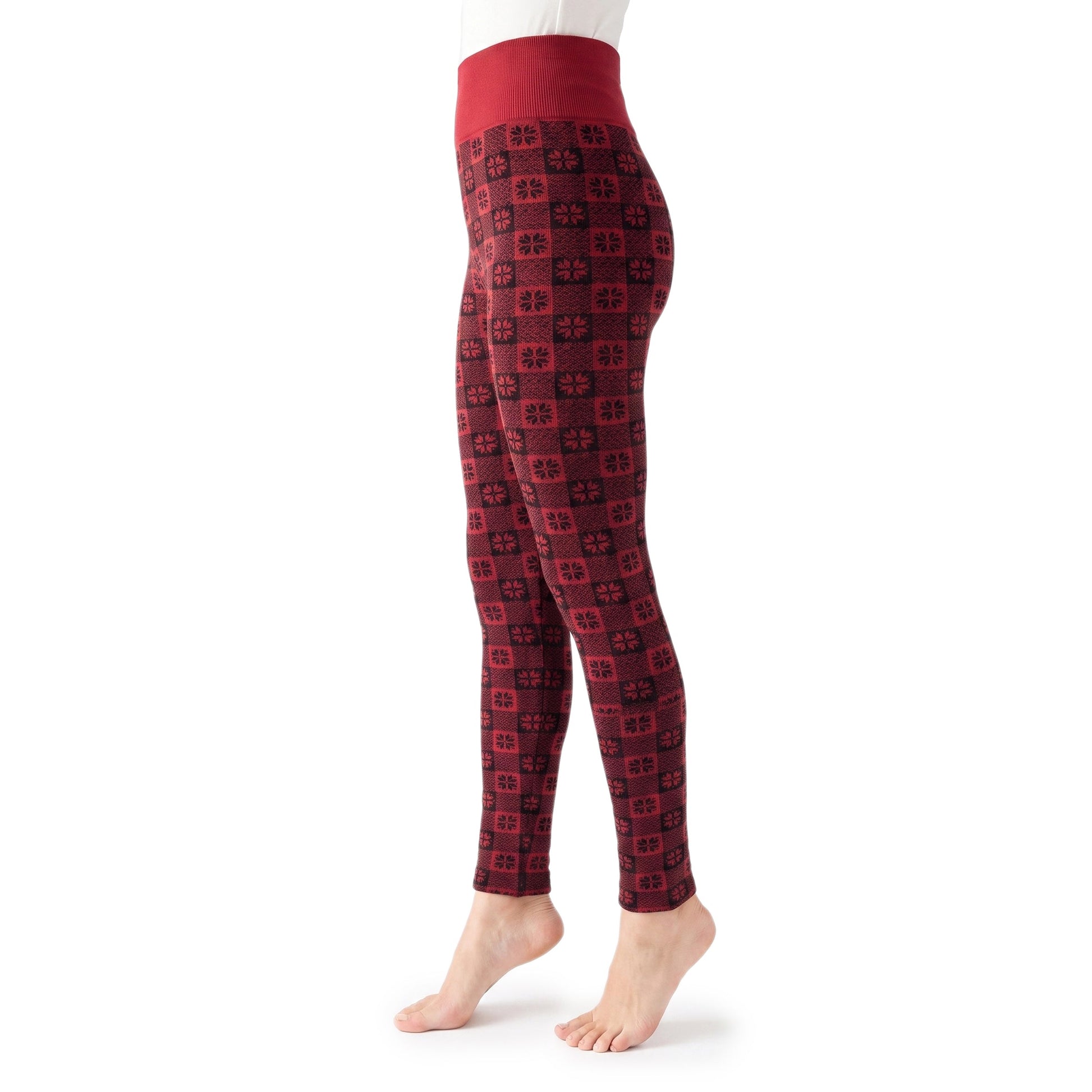 Muk Luks Fleece Lined Leggings with Wide Waistband