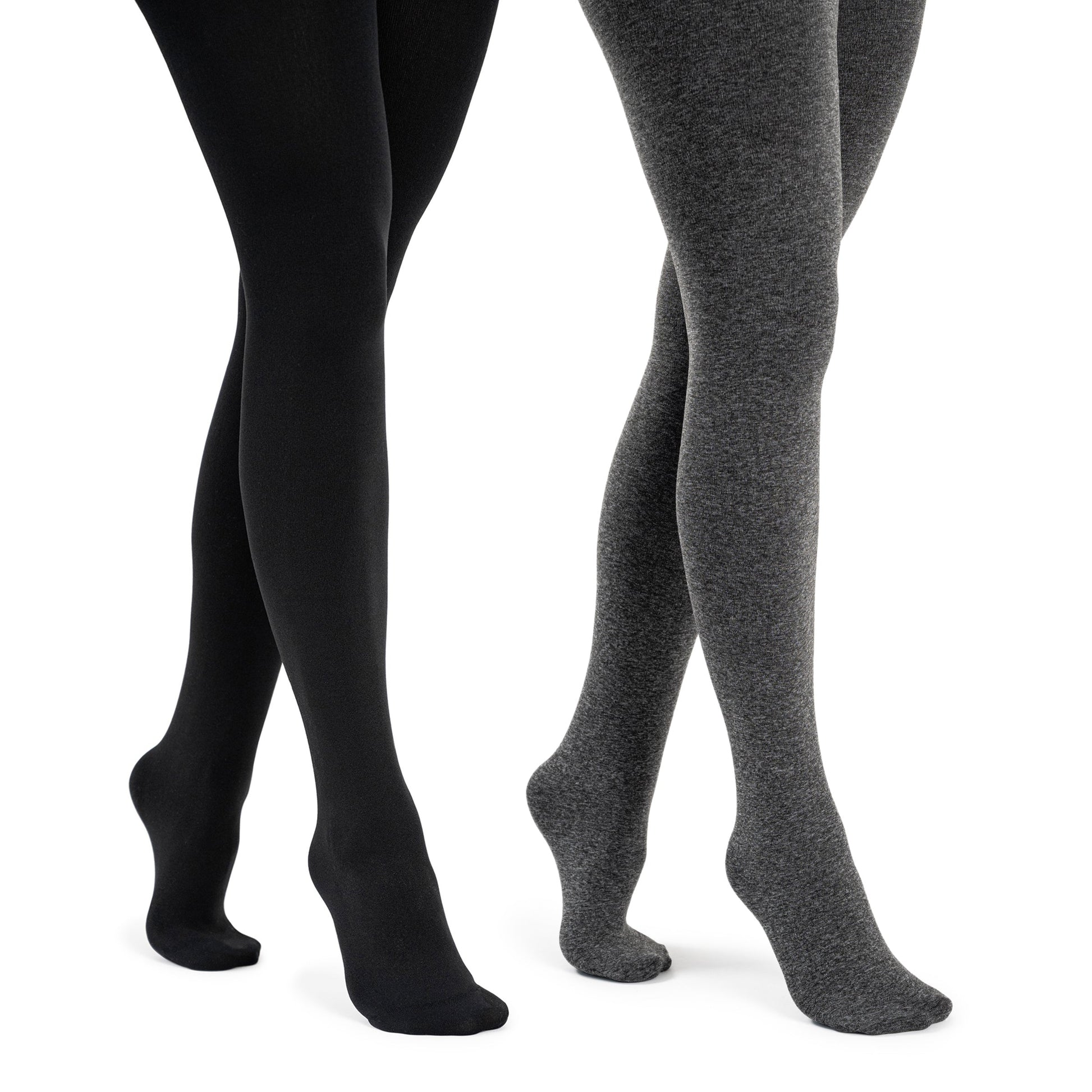 Muk Luks Fleece Lined 2-Pair Pack Tights