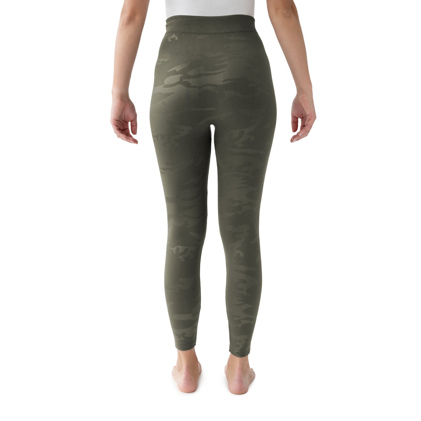 Muk Luks Fleece Lined Embossed Leggings