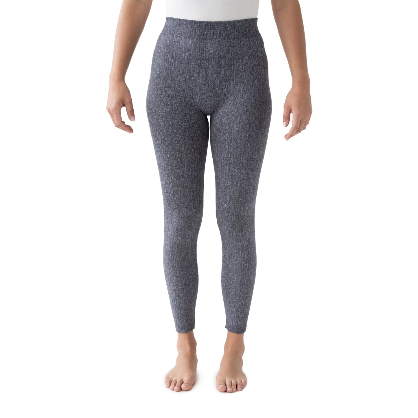 Muk Luks Faux Denim Leggings