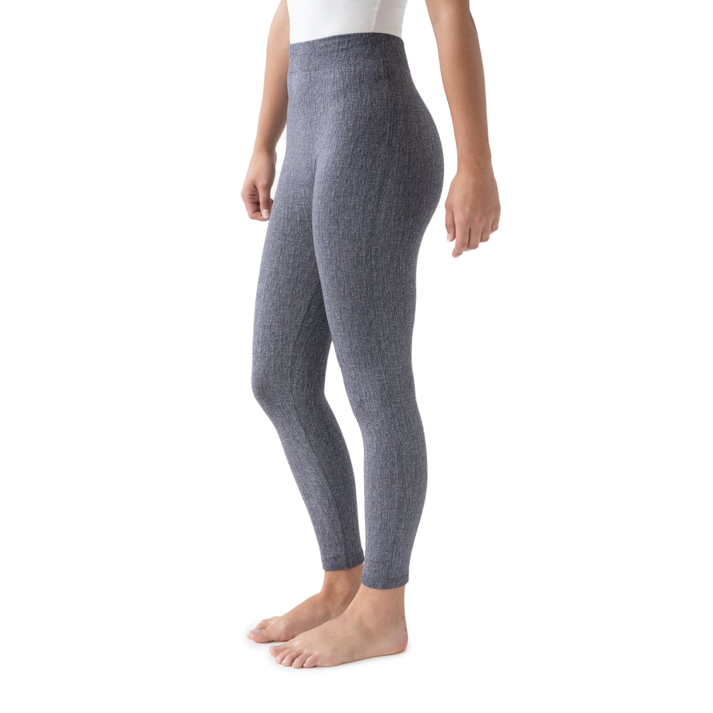 Muk Luks Faux Denim Leggings