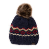 Navy Holiday Boucle
