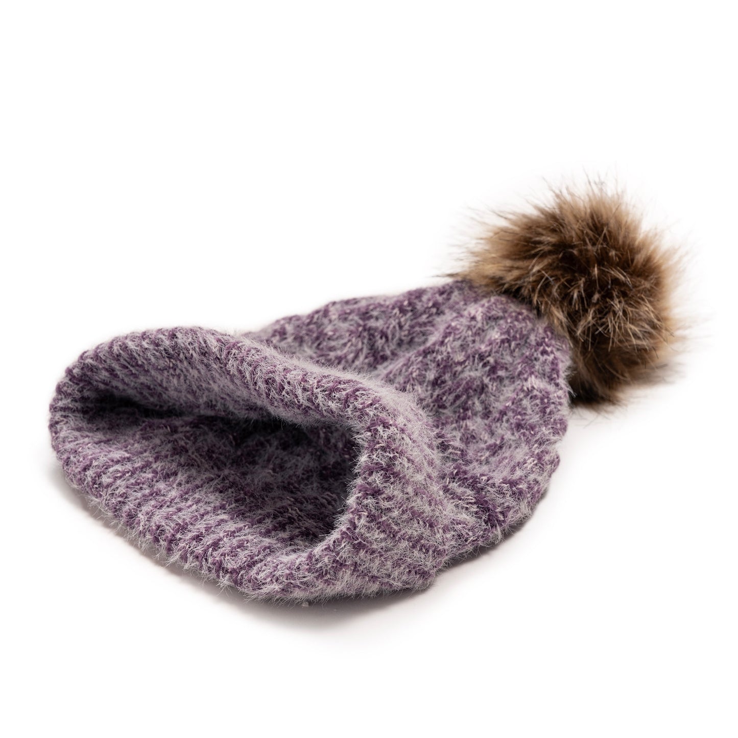 Muk Luks Chenille Eyelash Mix Hat