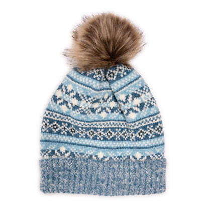 Muk Luks Chenille Eyelash Mix Hat