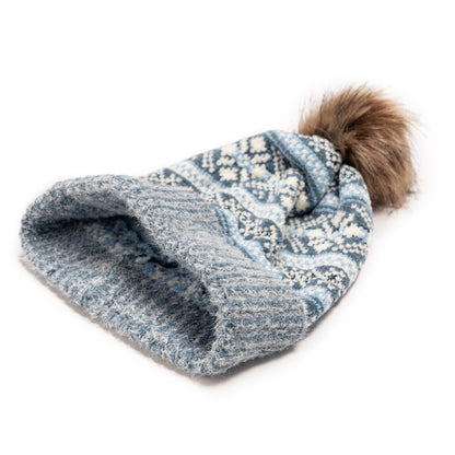 Muk Luks Chenille Eyelash Mix Hat