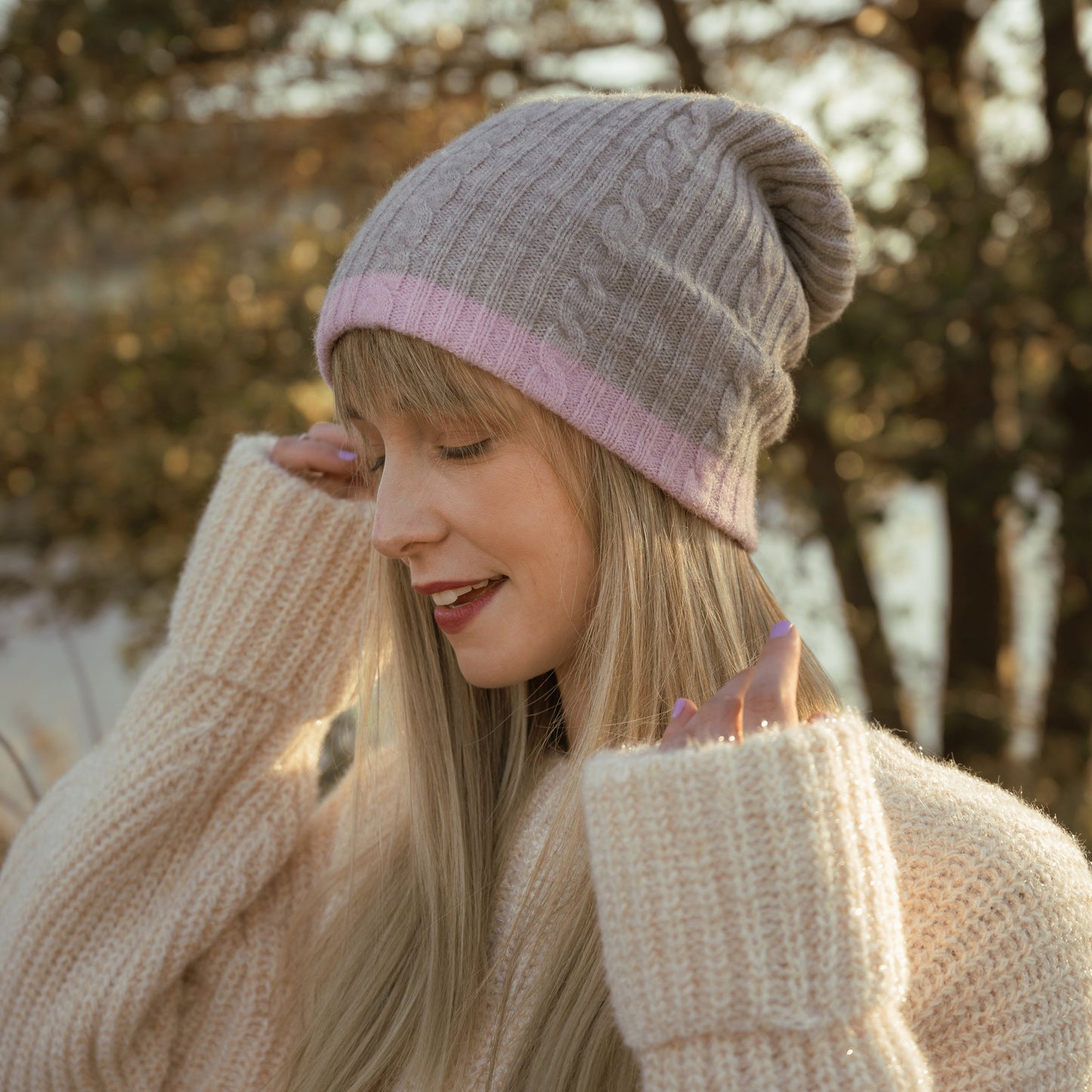 Muk Luks Reversible Beanie