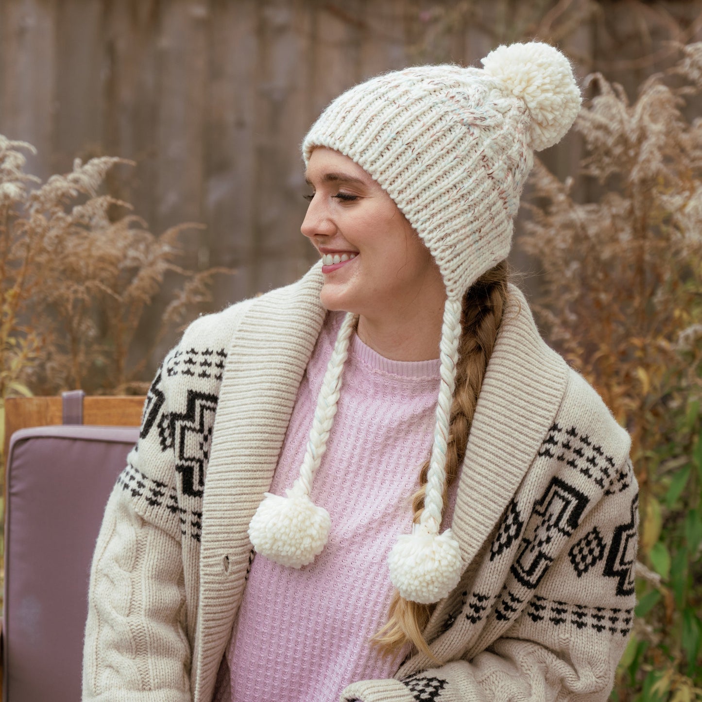 Muk Luks Heat Retainer Trapper Hat Licorice
