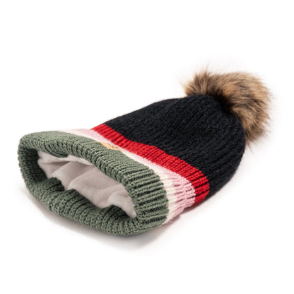 Muk Luks Eyelash Mix Ribbed Hat