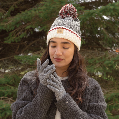 Muk Luks Marled Chunky Stitch Hat