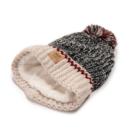 Muk Luks Marled Chunky Stitch Hat