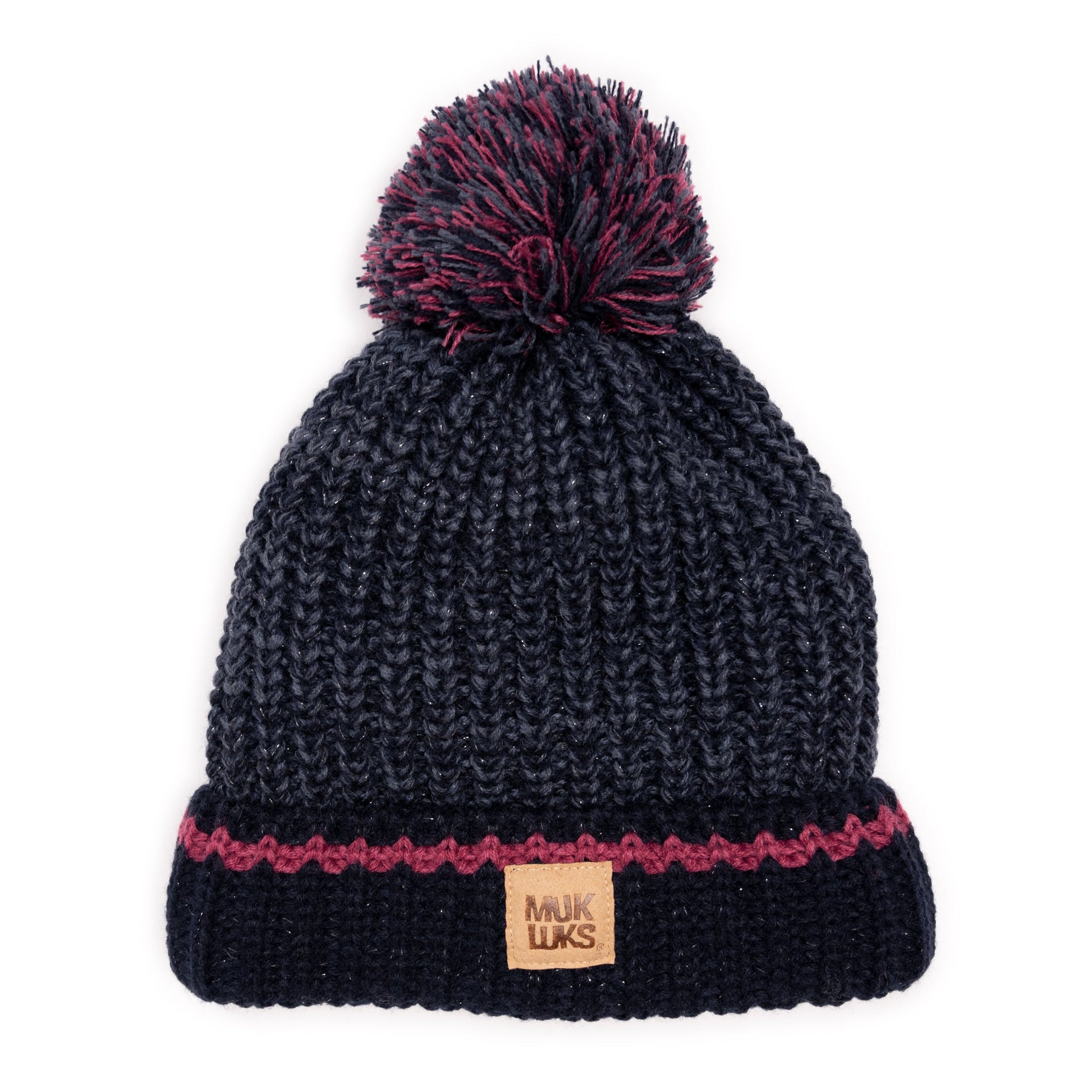 Muk Luks Marled Chunky Stitch Hat