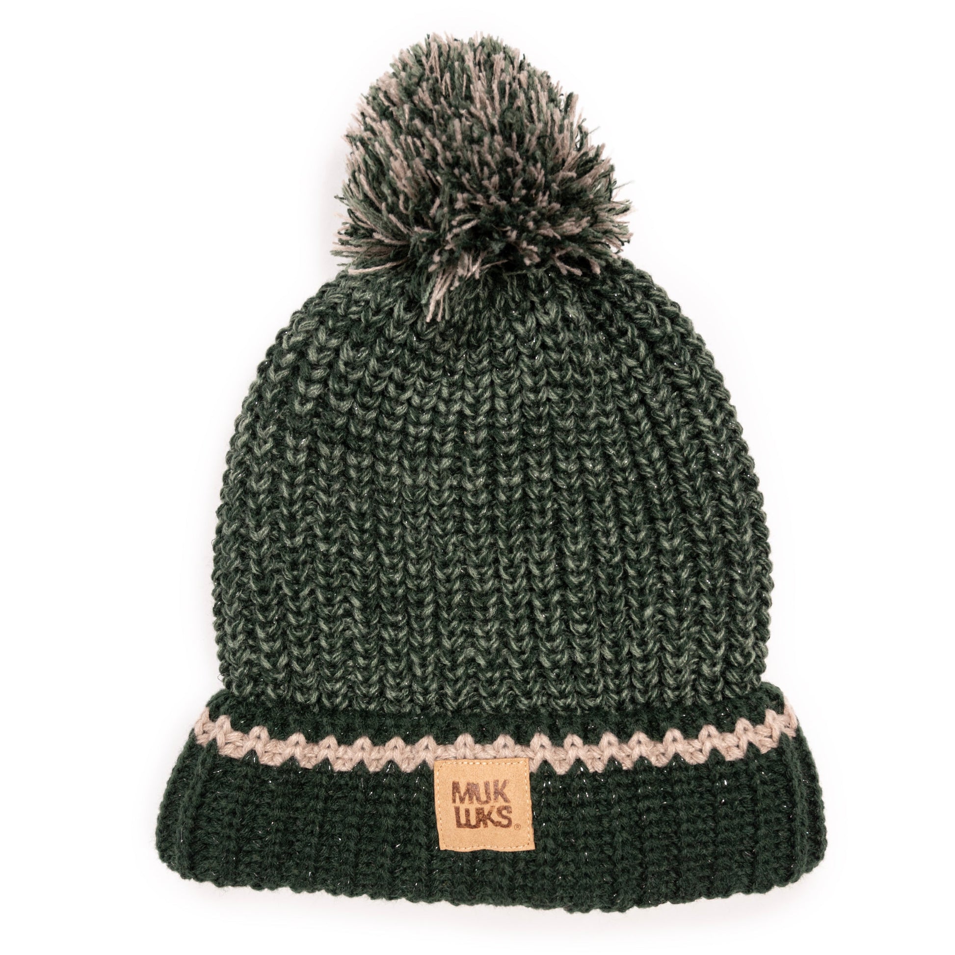 Muk Luks Marled Chunky Stitch Hat