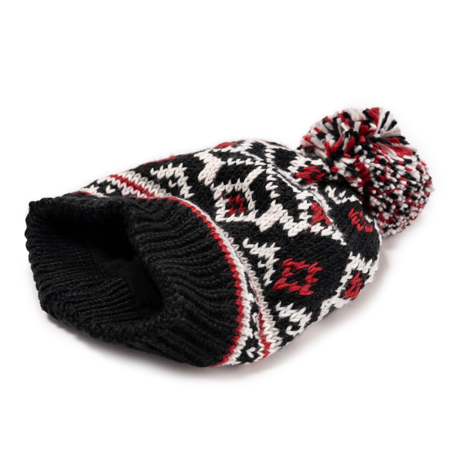 Muk Luks Icelandic Patterned Beanie