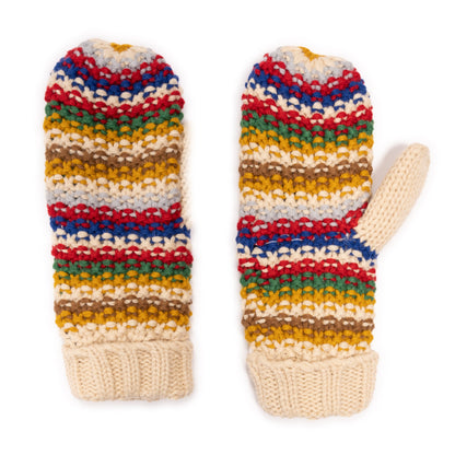 Muk Luks Textured Stripe Mitten