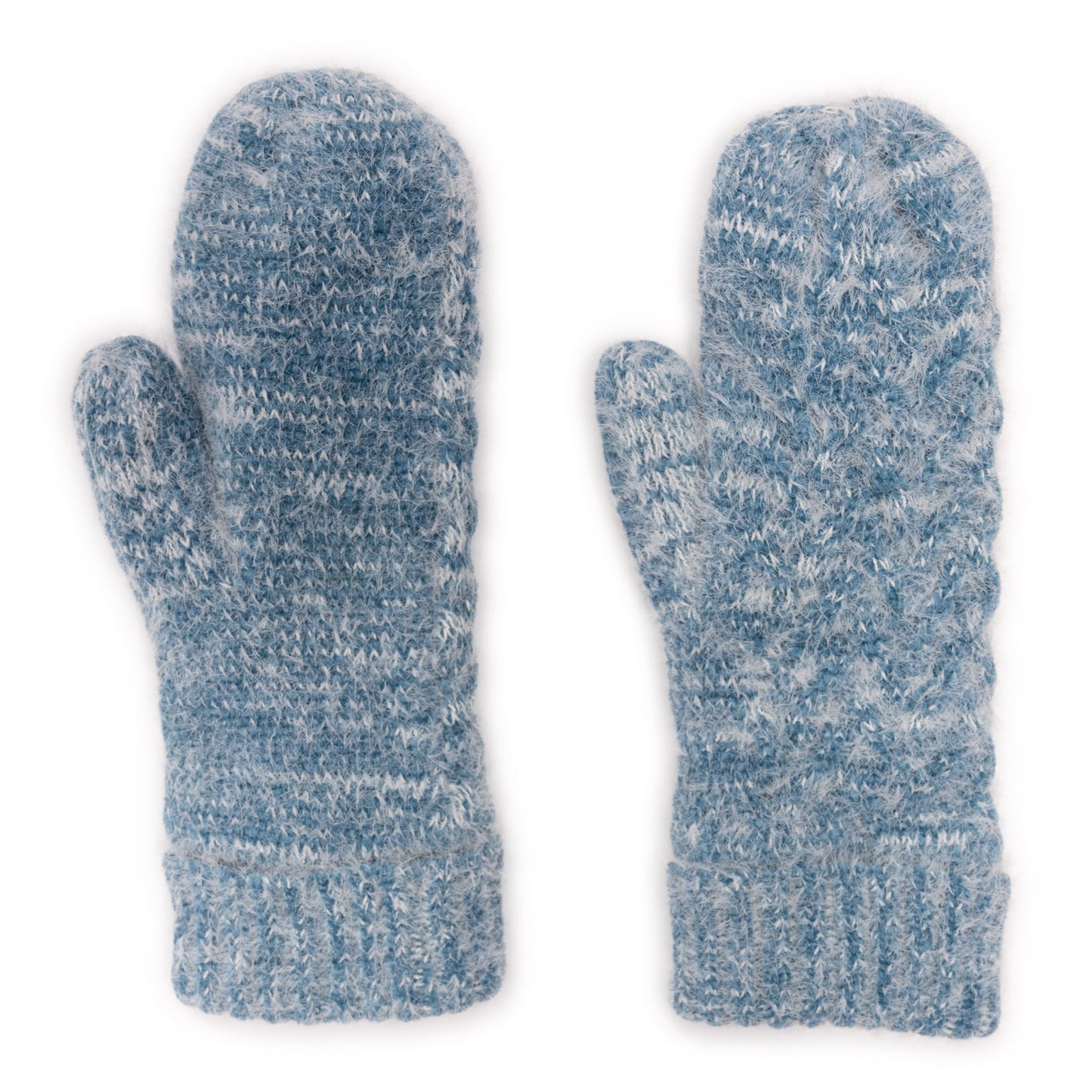 Muk Luks Chenille Eyelash Mix Mitten