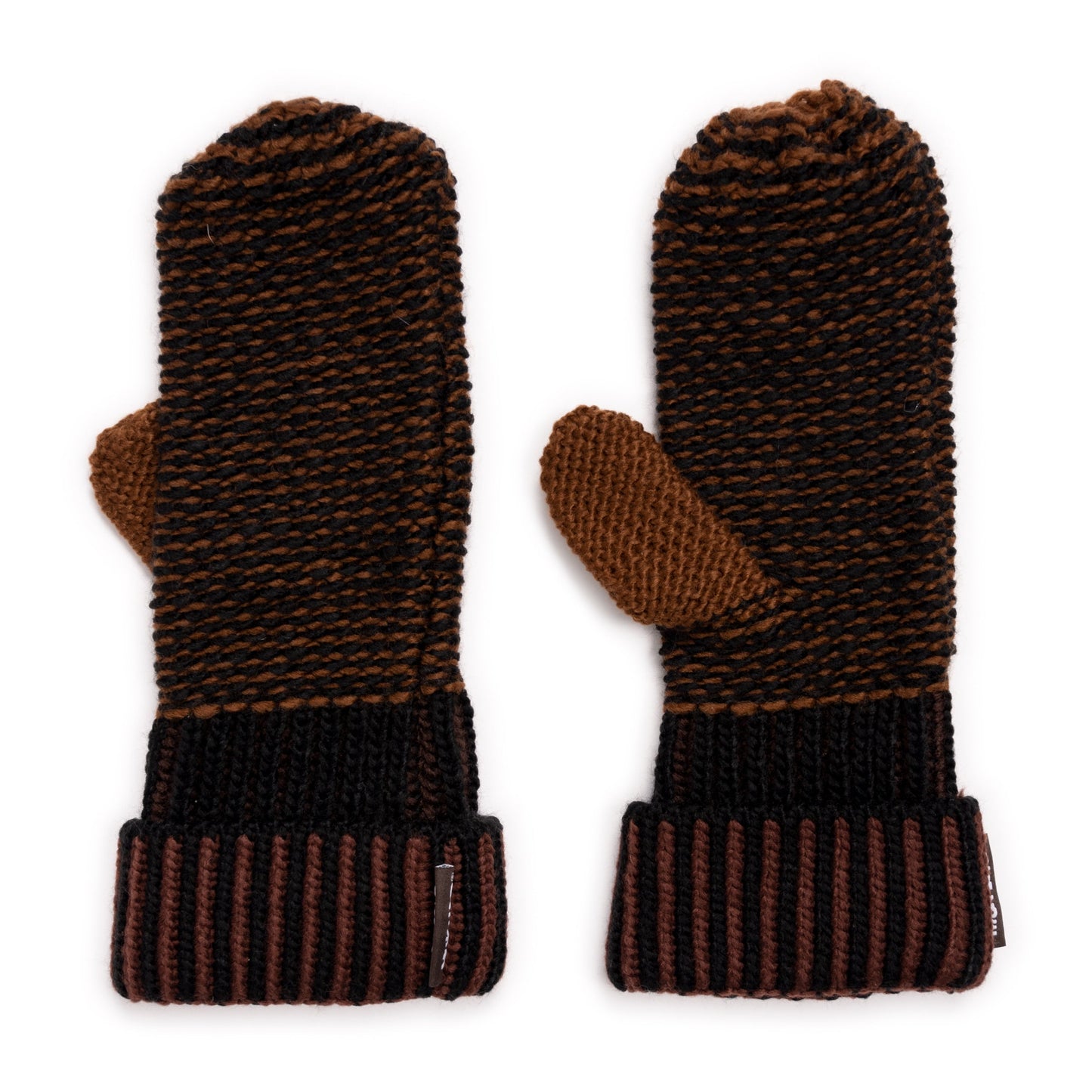 Muk Luks Textured Stripe Mitten
