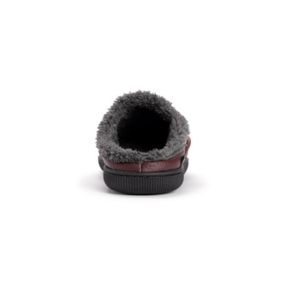 Muk Luks Faux Leather Clog Slippers