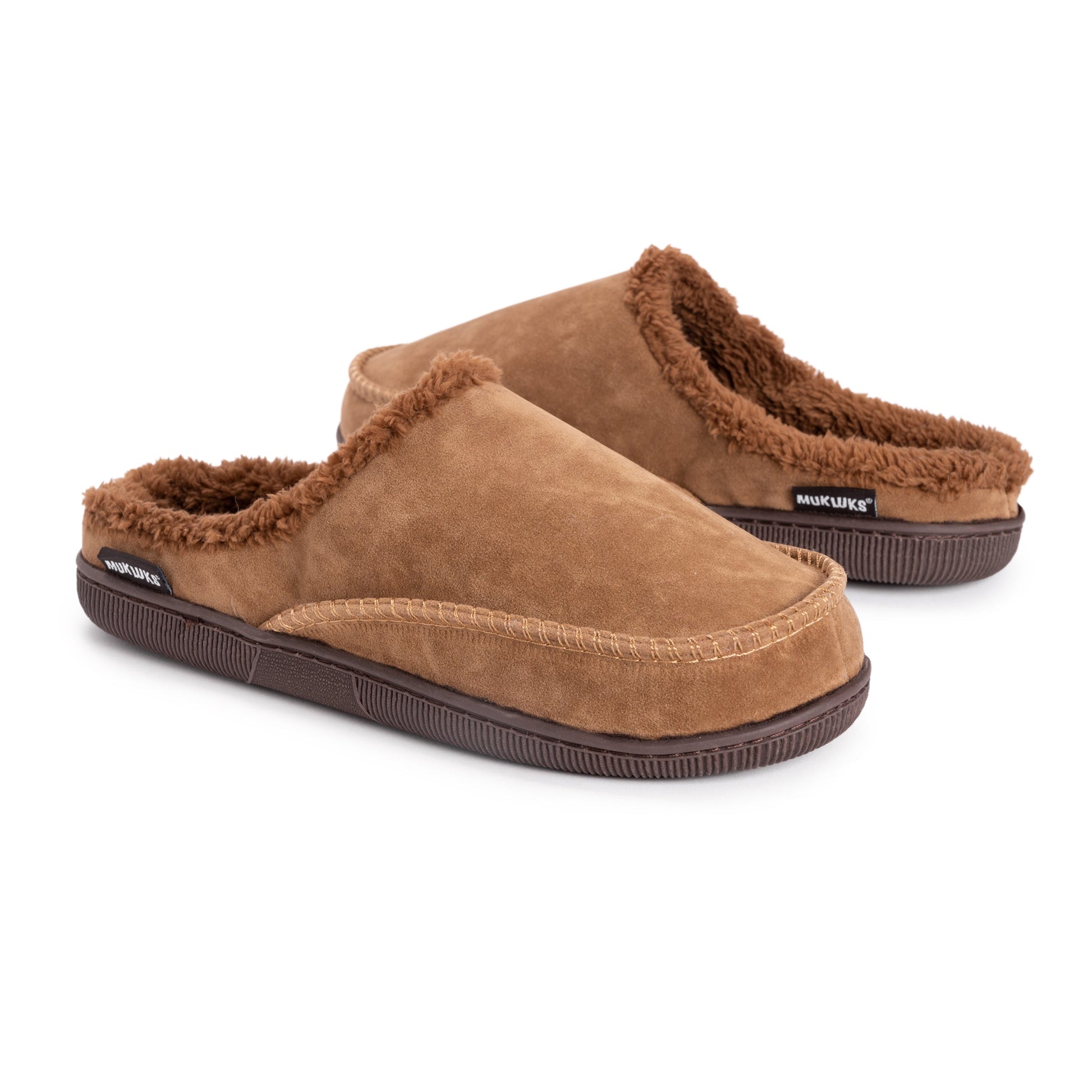 Muk Luks Faux Suede Clog Slippers